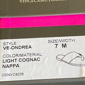 COPY - VINCE CAMUTO Leather sandals size 7